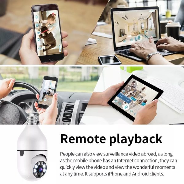 SMART WIFI BULB CAMERA (1080P)📷