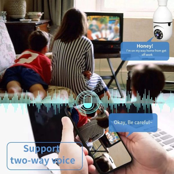 SMART WIFI BULB CAMERA (1080P)📷